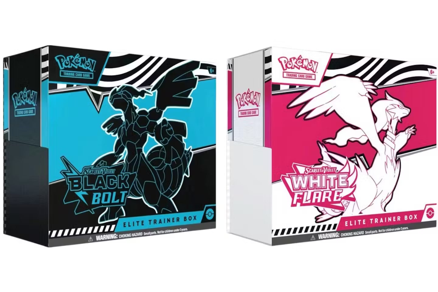 Bundle Pokémon ETB Luce Nera + Fuoco Bianco