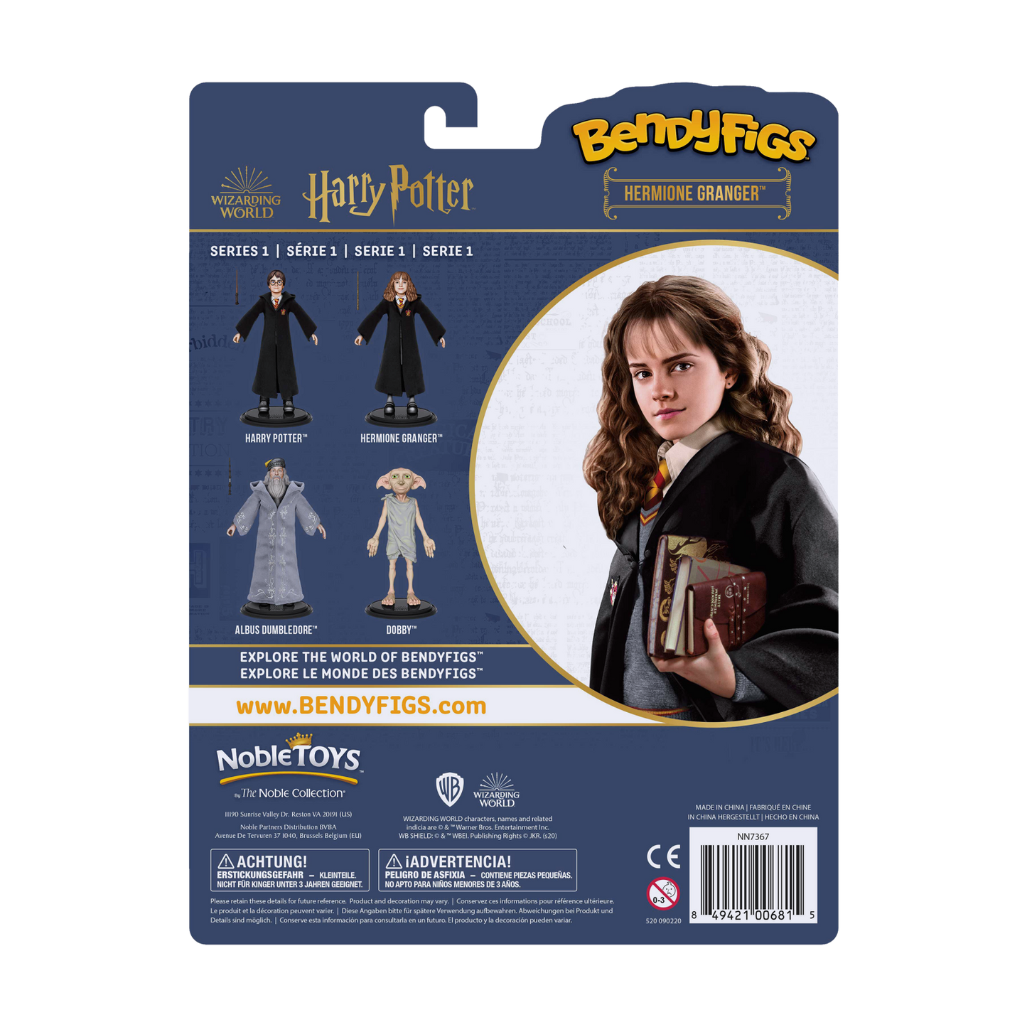 HARRY POTTER- Bendyfigs Hermione