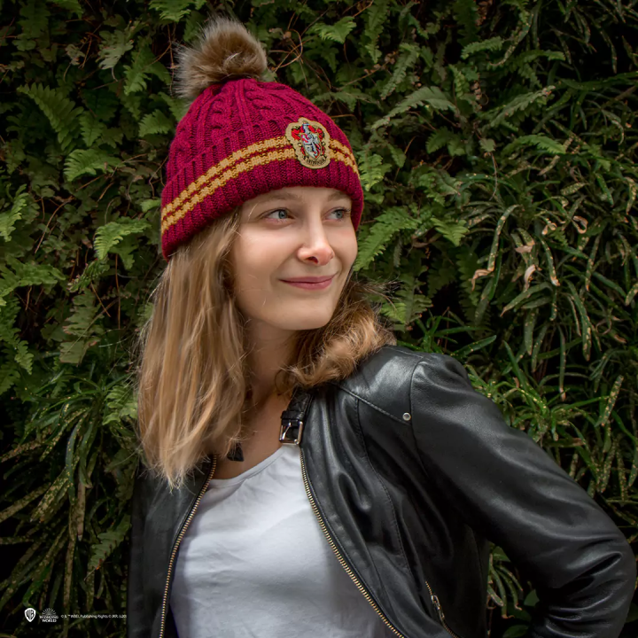 HARRY POTTER - cappello pom pom grifondoro