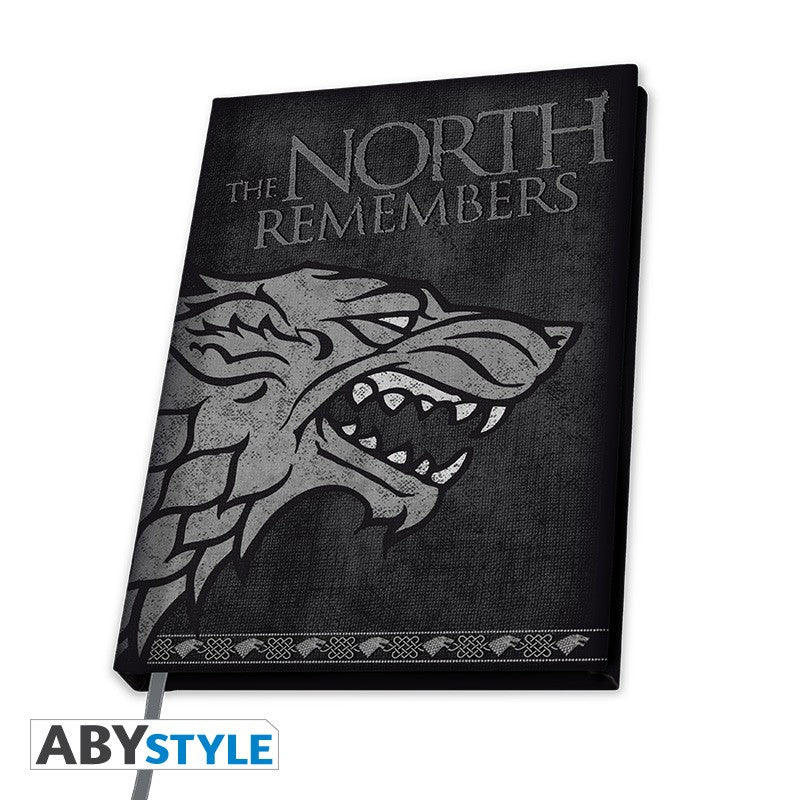 Notebook game of thrones Stark