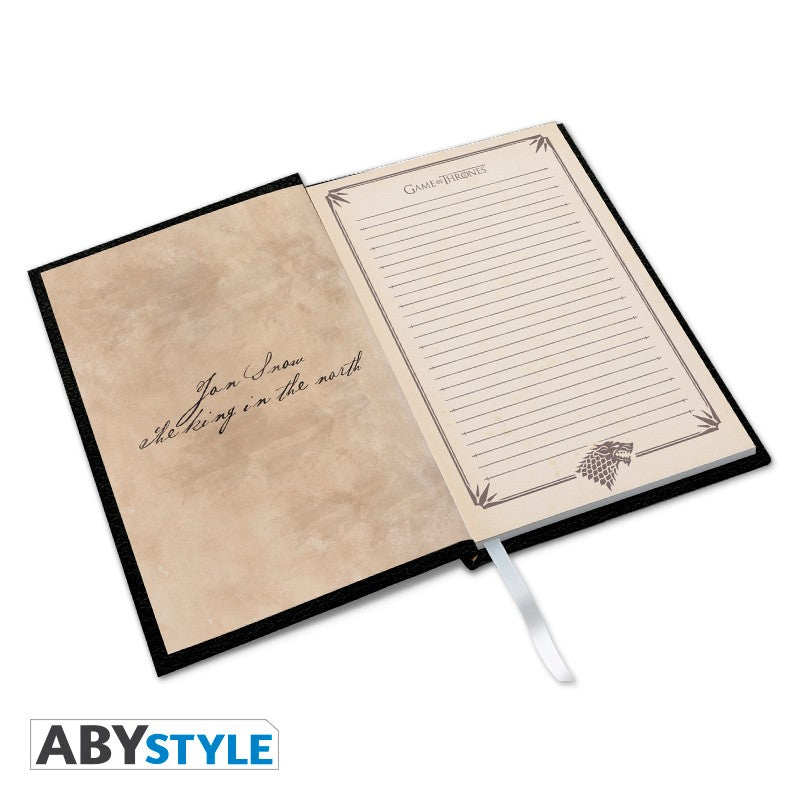 Notebook premium game of thrones stark