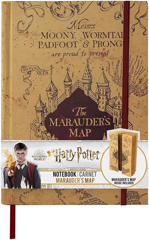 Harry Potter Notebook mappa del malandrino