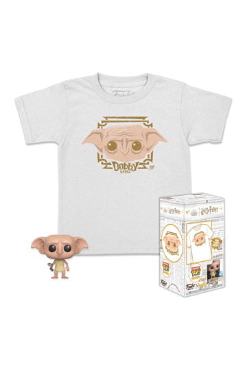 HARRY POTTER - DOBBY - POCKET POP FUNKO & TEE BOX TG S