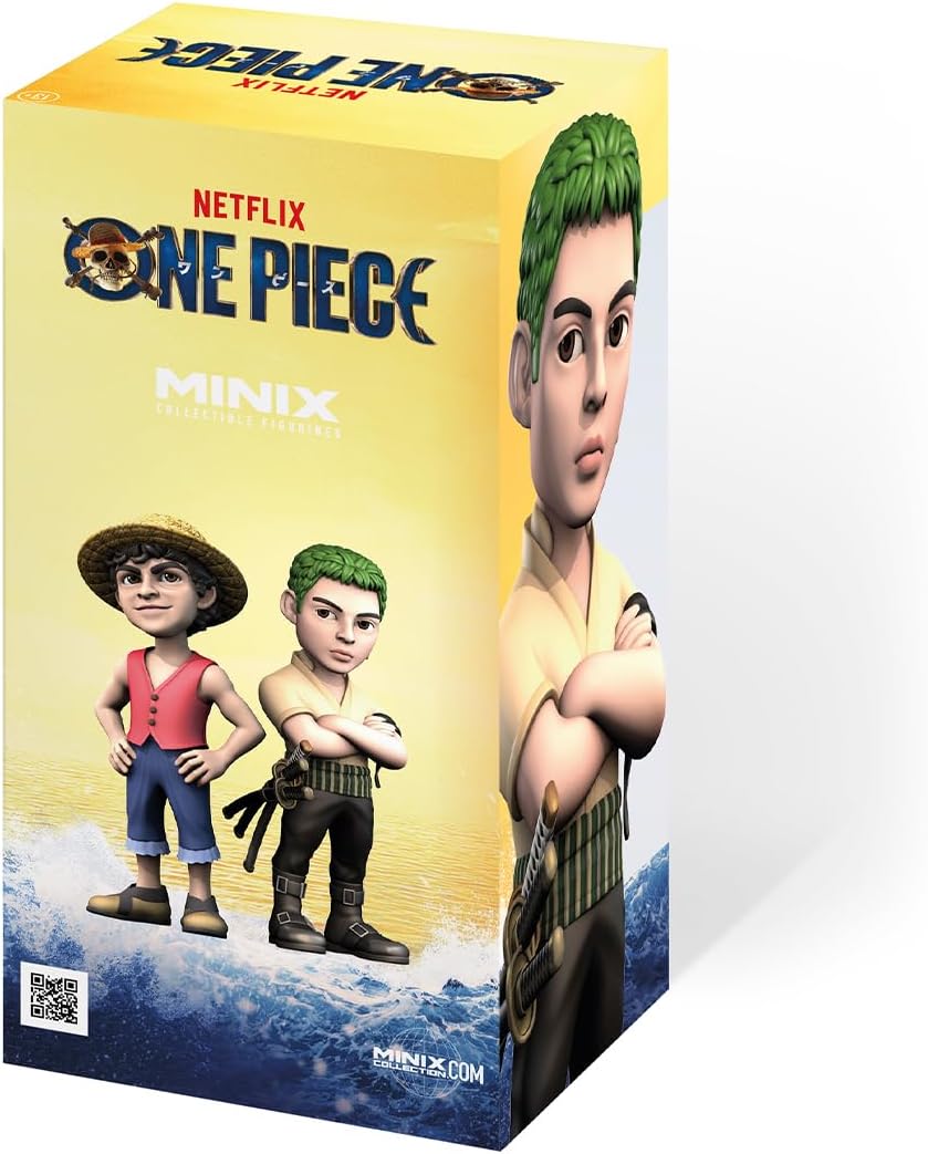 ONE PIECE: NETFLIX MOVIE- MINIX COLLECTIBLE FIGURINES - RONOROA ZORO - STATUA 18