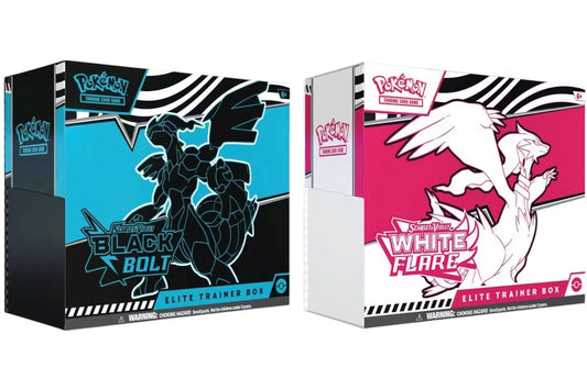 Bundle Pokémon ETB Luce Nera + Fuoco Bianco