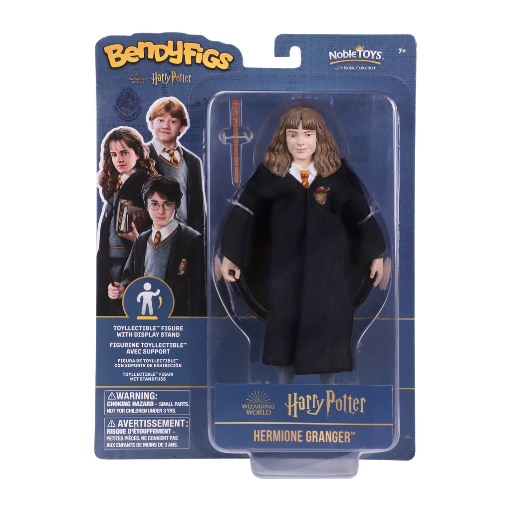 Bendyfigs Harry Potter Hermione Granger 19cm action figure snodabile Noble Collection
