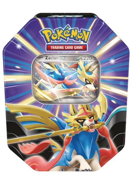 Tin da Collezione Leggende Sovrane: Zacian-ex (IT)
