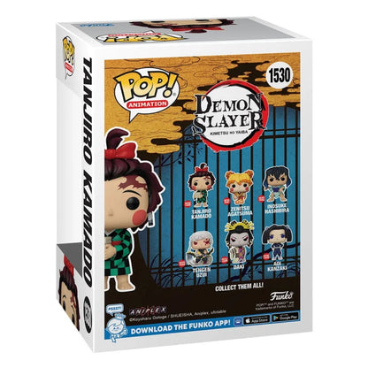 DEMON SLAYER - POP FUNKO VINYL FIGURE 1530 TANJIRO (KIMONO) 9CM