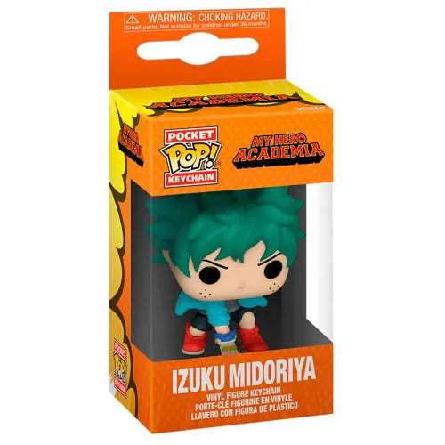 MY HERO ACADEMIA - POP FUNKO VINYL KEYCHAIN IZUKU MIDORIYA W/GLOVES 4CM