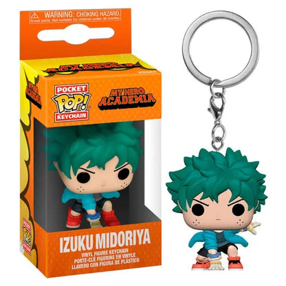 MY HERO ACADEMIA - POP FUNKO VINYL KEYCHAIN IZUKU MIDORIYA W/GLOVES 4CM