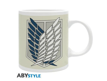 ATTACK ON TITAN - Tazza - 320 ml - Badge