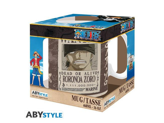 ONE PIECE - Tazza - 460 ml - "Zoro Wanted"