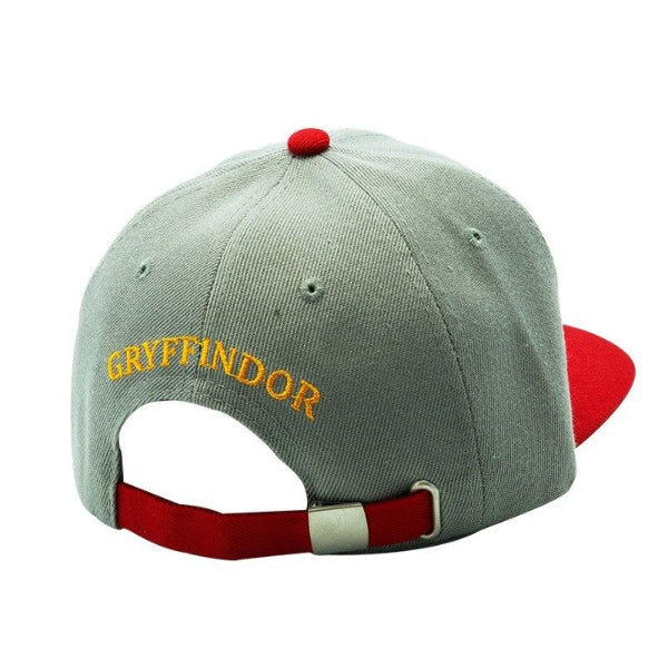 Cappello Harry Potter Grifondoro rosso e oro con logo ricamato stemma Gryffindor

