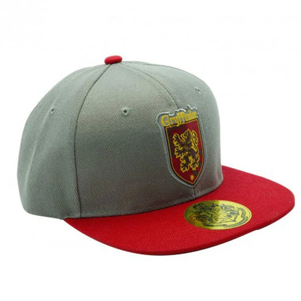 Cappello Harry Potter Grifondoro rosso e oro con logo ricamato stemma Gryffindor
