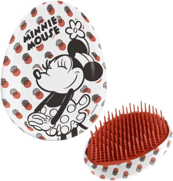 Spazzola districante Minnie Disney per bambini 7x9cm rosa con personaggio Disney
