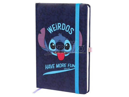 Stitch Notebook A5, blu