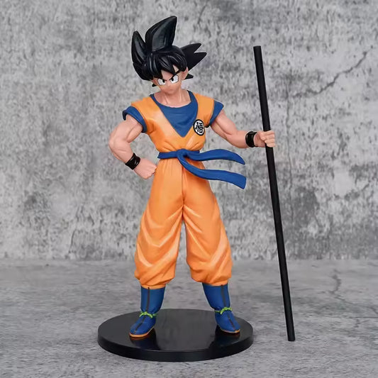 Action Figure Dragon Ball "Goku" 22 cm con bastone intercambiabile