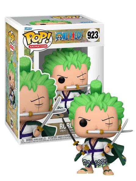Funko Pop One Piece Roronoa Zoro 9 cm | Vinyl Figure 923 Ufficiale