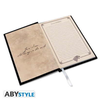 Notebook premium game of thrones stark