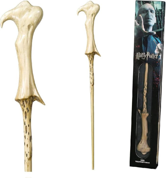 Bacchetta magica di Voldemort Harry Potter replica ufficiale con scatola finestra
