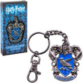 Portachiavi Harry Potter Corvonero in metallo smaltato blu e bronzo

