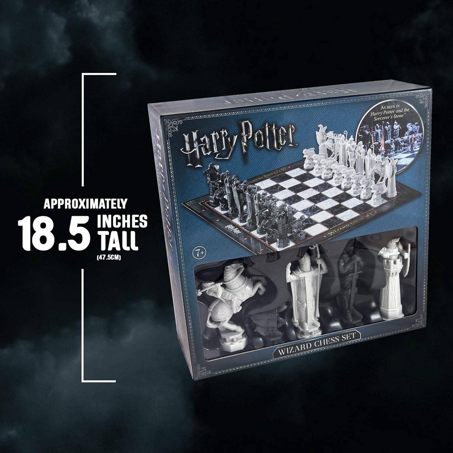 Scacchiera Harry Potter Scacchi dei Maghi con pezzi dettagliati ispirati al film
