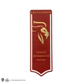 Segnalibro in metallo di Grifondoro Harry Potter con stemma ufficiale della casa, colori rosso e oro, merchandising ufficiale per fan della saga