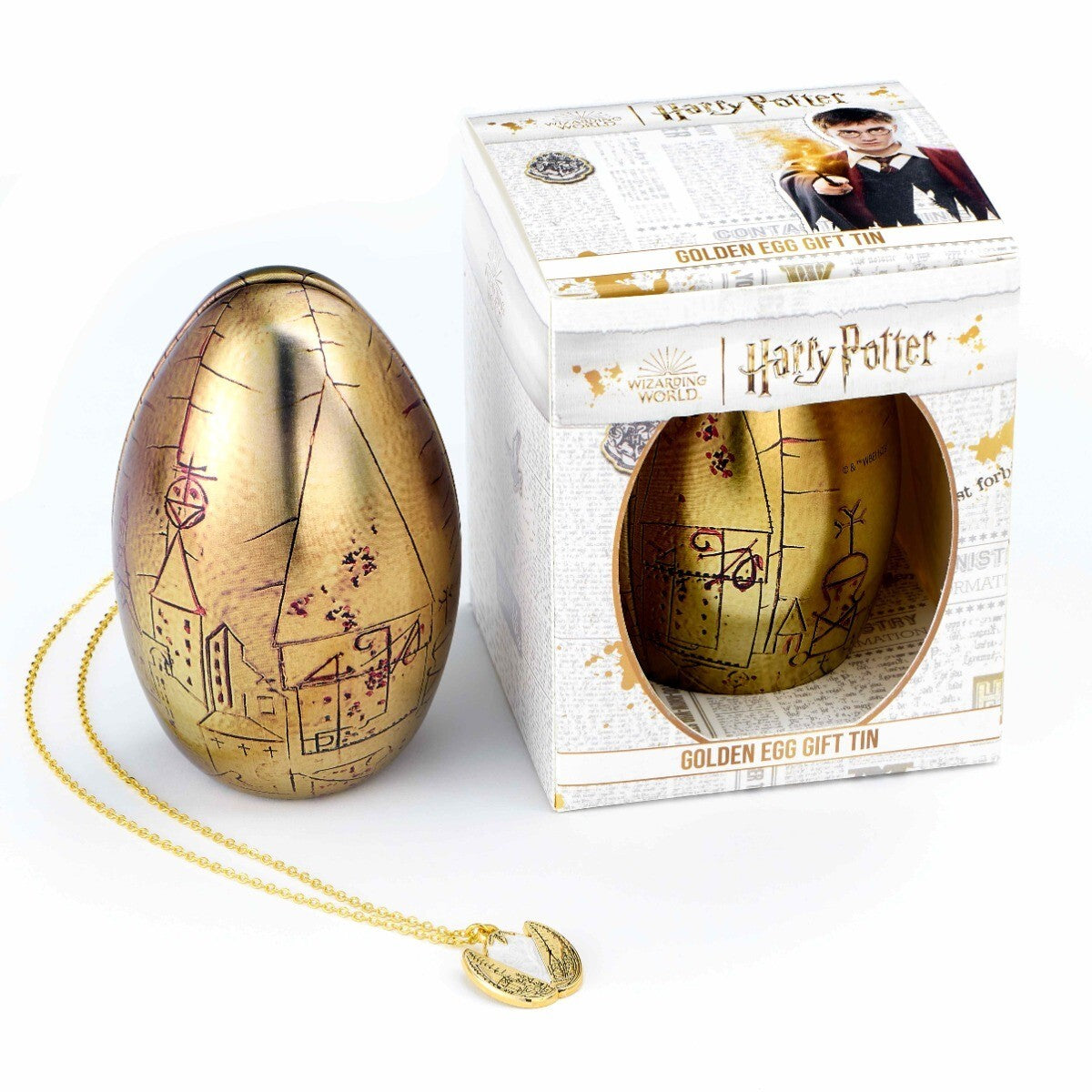 Harry Potter - Tin Collana Uovo Dorato