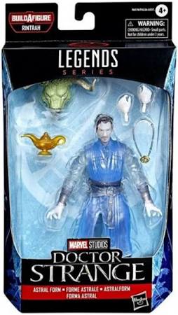 Action figure Doctor Strange Marvel Legends forma astrale 15x27cm con accessori mistici
