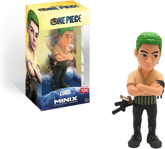 ONE PIECE: NETFLIX MOVIE- MINIX COLLECTIBLE FIGURINES - RONOROA ZORO - STATUA 18