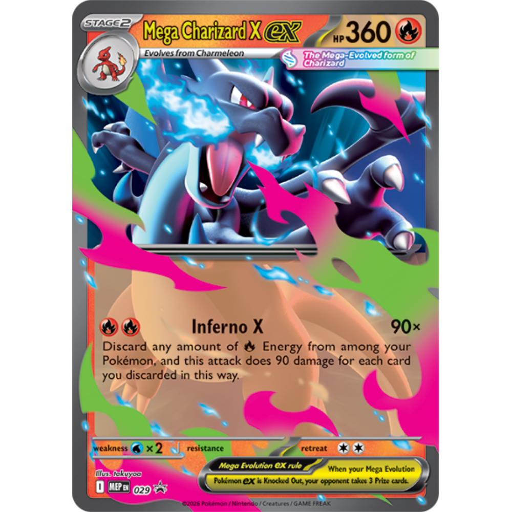 Tin da Collezione Mega Charizard – Mega Charizard X-ex (IT)