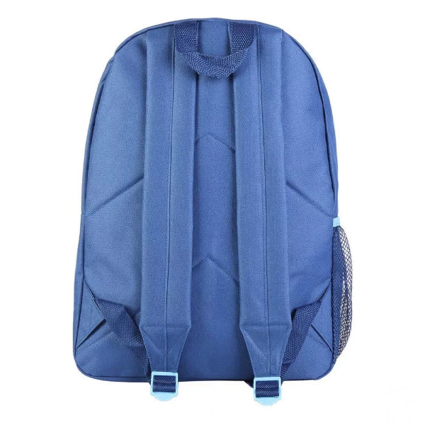 Zaino Stitch Disney blu 41x29x13.5cm backpack Lilo & Stitch con spallacci imbottiti

