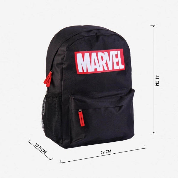 Zaino Marvel Supereroi Avengers 41x29x13.5cm backpack scuola con Iron Man Captain America Thor Hulk Spider-Man
